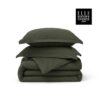 GentleSoft™ Cotton Waffle Weave Duvet Cover Set