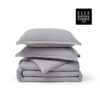 GentleSoft™ Cotton Waffle Weave Duvet Cover Set