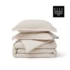 GentleSoft™ Cotton Waffle Weave Duvet Cover Set