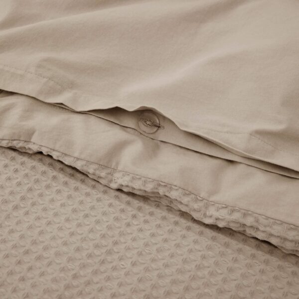 GentleSoft™ Cotton Waffle Weave Duvet Cover Set