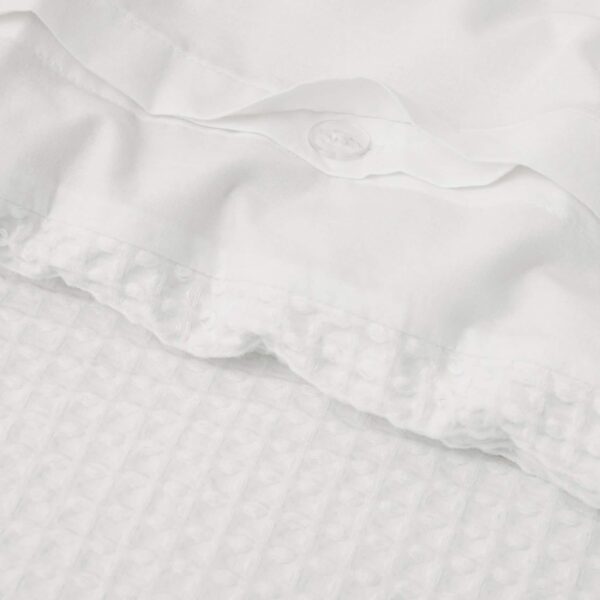 GentleSoft™ Cotton Waffle Weave Duvet Cover Set