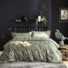 mixinni Farmhouse Boho Comforter Set Queen Size - 3 Piece Lightweight All Season Bedding Set with Fluffy Comforter & 2 Pillow Shams. Floral Botanical Design. Soft Breathable Microfiber