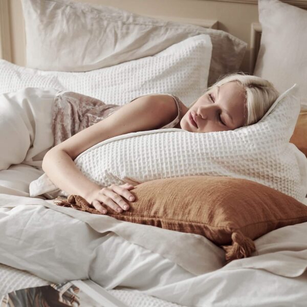 GentleSoft™ Cotton Waffle Weave Duvet Cover Set