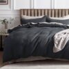 GentleSoft™ Cotton Waffle Weave Duvet Cover Set
