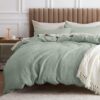 GentleSoft™ Cotton Waffle Weave Duvet Cover Set