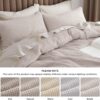 GentleSoft™ Cotton Waffle Weave Duvet Cover Set