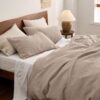GentleSoft™ Cotton Waffle Weave Duvet Cover Set
