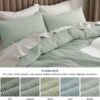 GentleSoft™ Cotton Waffle Weave Duvet Cover Set
