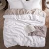 GentleSoft™ Cotton Waffle Weave Duvet Cover Set