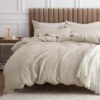 GentleSoft™ Cotton Waffle Weave Duvet Cover Set