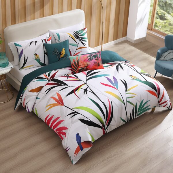 Bebejan Tropical Fusion 5 Piece Reversible Comforter Set