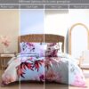 Bebejan Blooming Peonies 5 Piece Reversible Comforter Set