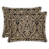 Bolero Black and Gold 4 Piece Comforter Set