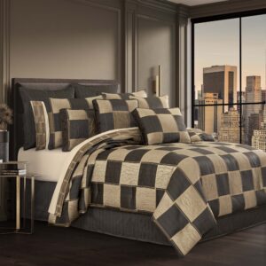 Brando Bronze 4 Piece Comforter Set