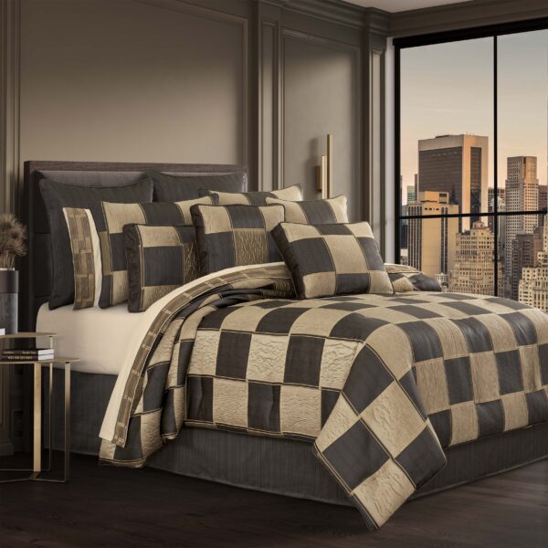 Brando Bronze 4 Piece Comforter Set