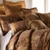 Sherry Kline China Art Brown Size 4 Piece Comforter Set