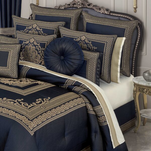 Excelsior Royal Blue 4 Piece Comforter Set