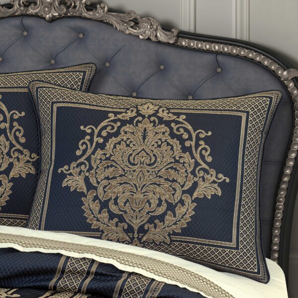 Excelsior Royal Blue 4 Piece Comforter Set