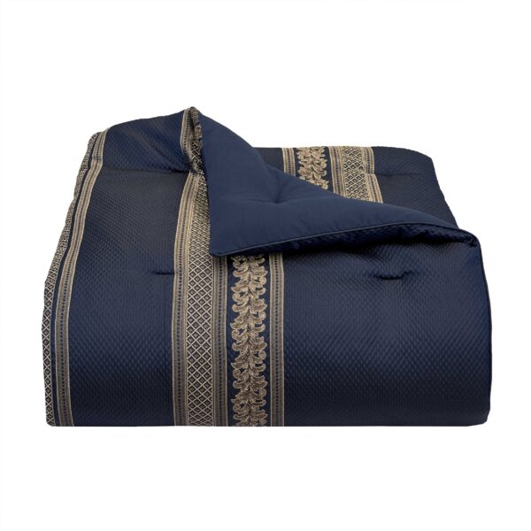 Excelsior Royal Blue 4 Piece Comforter Set