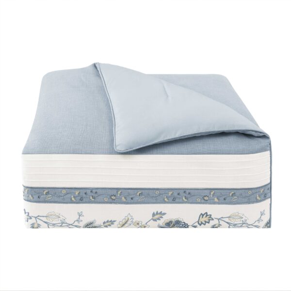 Garden Bloom Chambray 4 Piece Comforter Set
