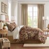 Julius Red 4-Piece Comforter Set By Croscill