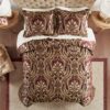 Julius Red 4-Piece Comforter Set By Croscill