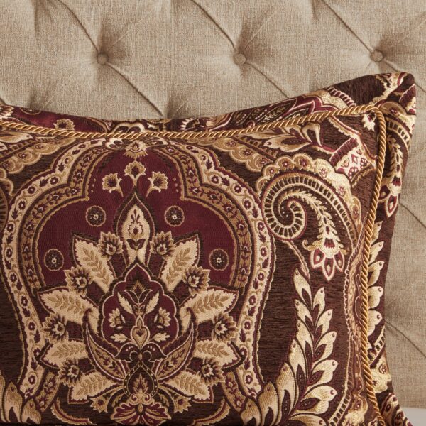 Julius Red 4-Piece Comforter Set By Croscill