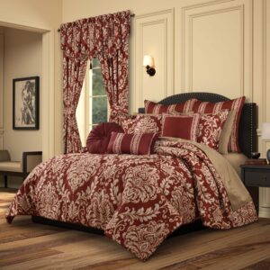Lazia Red 3 Piece Comforter Set