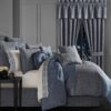 Leah Blue 4-Piece Comforter Set