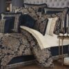 Monte Carlo Navy 4 Piece Comforter Set