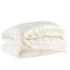Silken Solid Puff Comforter