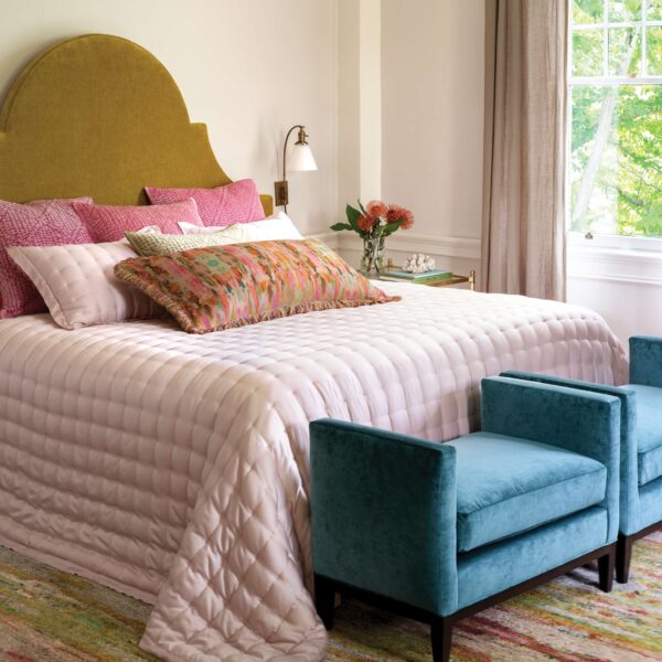 Silken Solid Puff Comforter
