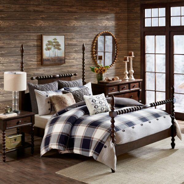 Alloy Bedding Jacquard 9 Piece Comforter Set