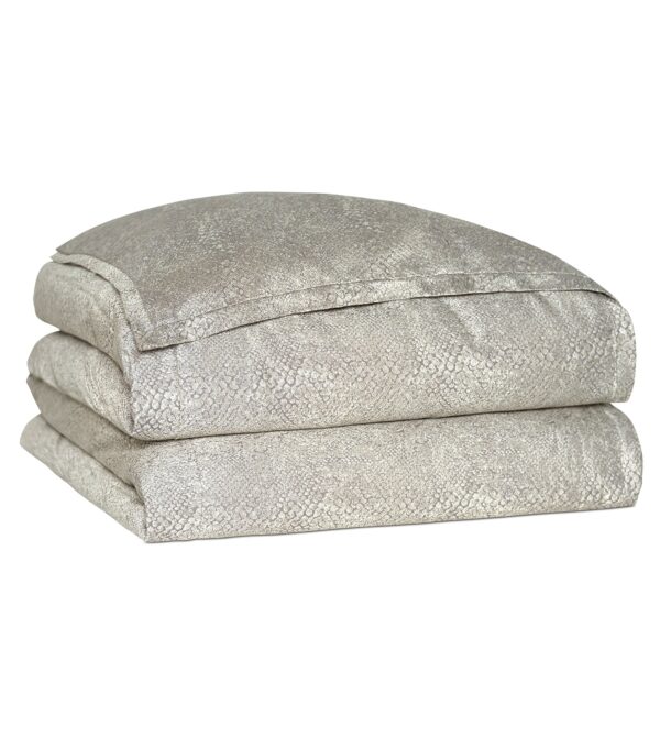 Eastern Accents Ezra Smoke Hand Tacked Comforter