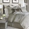 Eastern Accents Ezra Smoke Hand Tacked Comforter